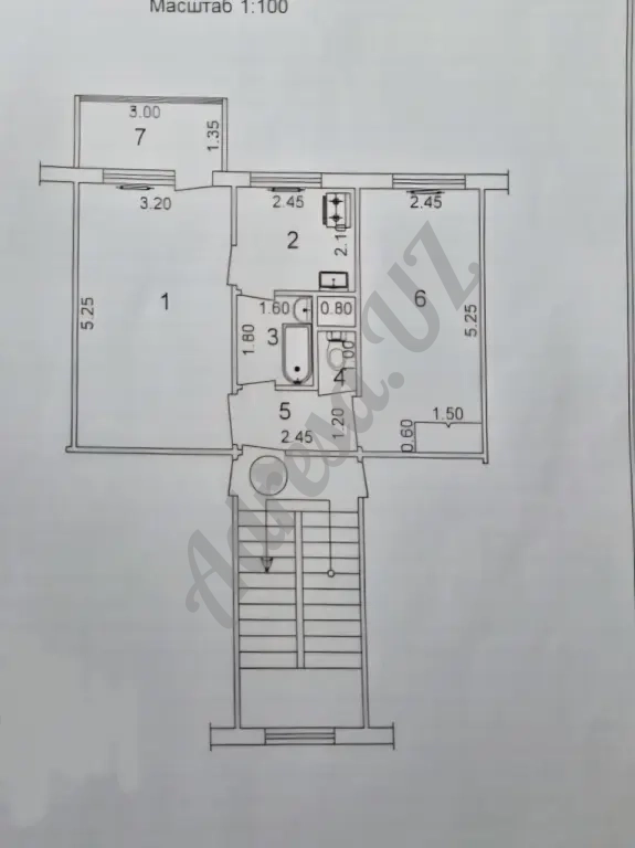 Продается 2 комнатная квартира Феруза