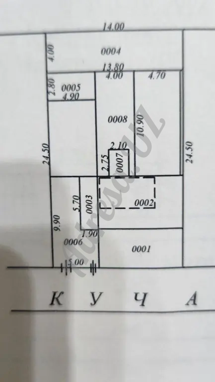 Продается участок под застройку Мирзо Улугбекский р-он