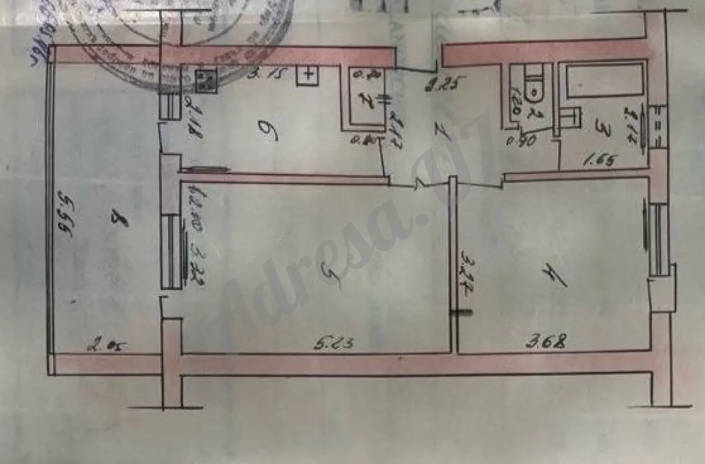 Продается 2 комнатная квартира Ттз-2