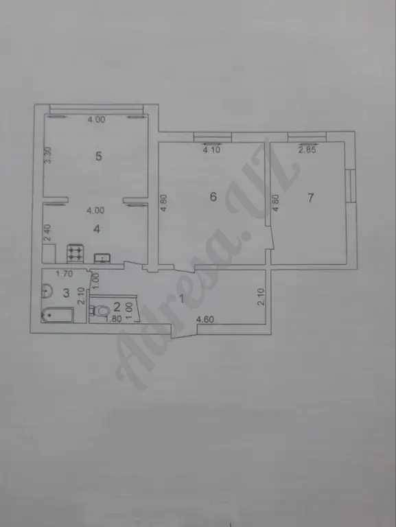 Продается 2 комнатная квартира Ориентир Военный госпиталь
