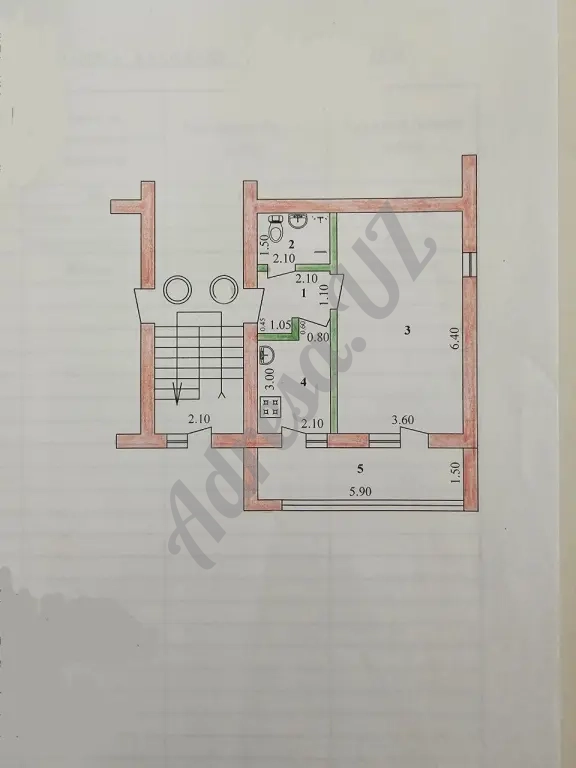 Продается 1 комнатная квартира Куйлюк